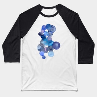 Watercolor Bubbles Baseball T-Shirt